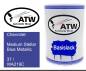 Preview: Chevrolet, Medium Stellar Blue Metallic, 37 / WA219C: 500ml Lackdose, von ATW Autoteile West.